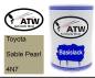 Preview: Toyota, Sable Pearl, 4N7: 500ml Lackdose, von ATW Autoteile West.